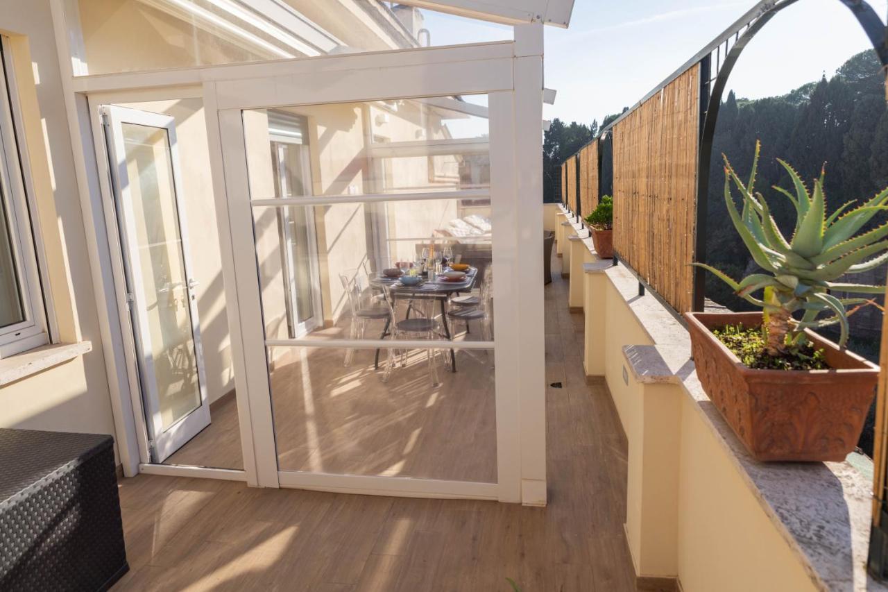 Colosseo Brightful Apartment With Rooftop Roma Exterior foto